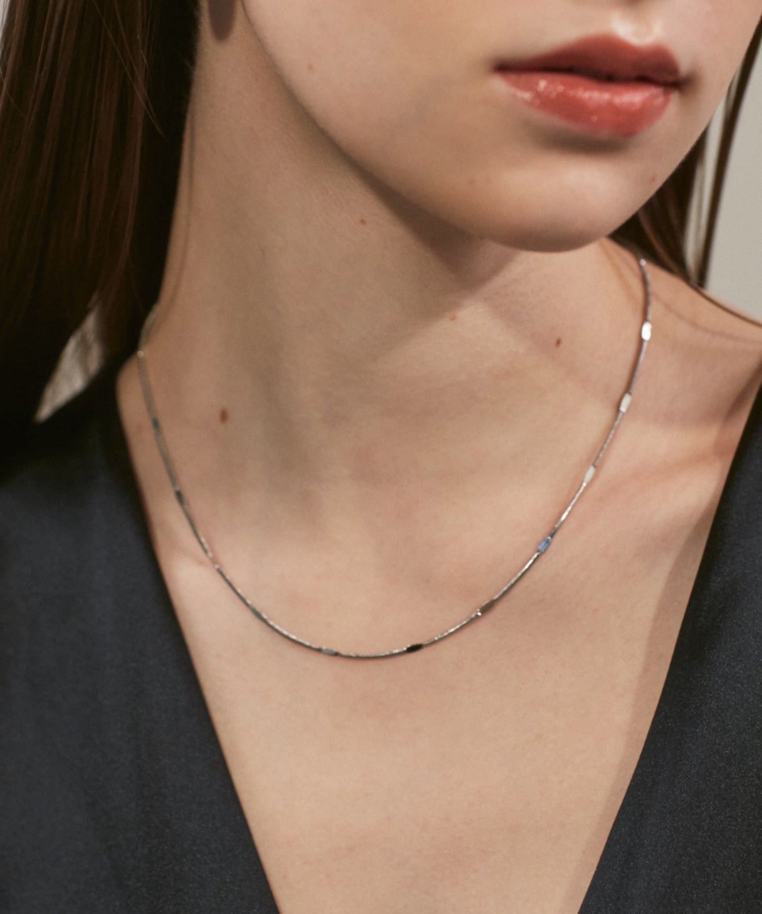 ciite' シーテ ネックレス 【 金属アレルギー対応 】 シンプルネックレス サージカルステンレス シルバー FREE