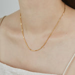 ciite' シーテ ネックレス 【 金属アレルギー対応 】 シンプルネックレス サージカルステンレス ゴールド FREE