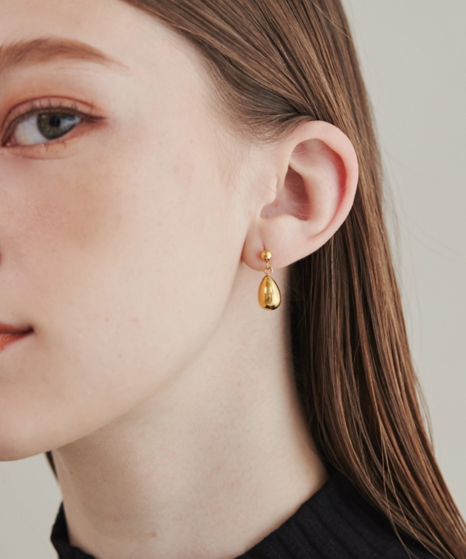 ciite' シーテ ピアス（両耳用） 【 金属アレルギー対応 】モチーフピアス サージカルステンレス (両耳用) ゴールド FREE