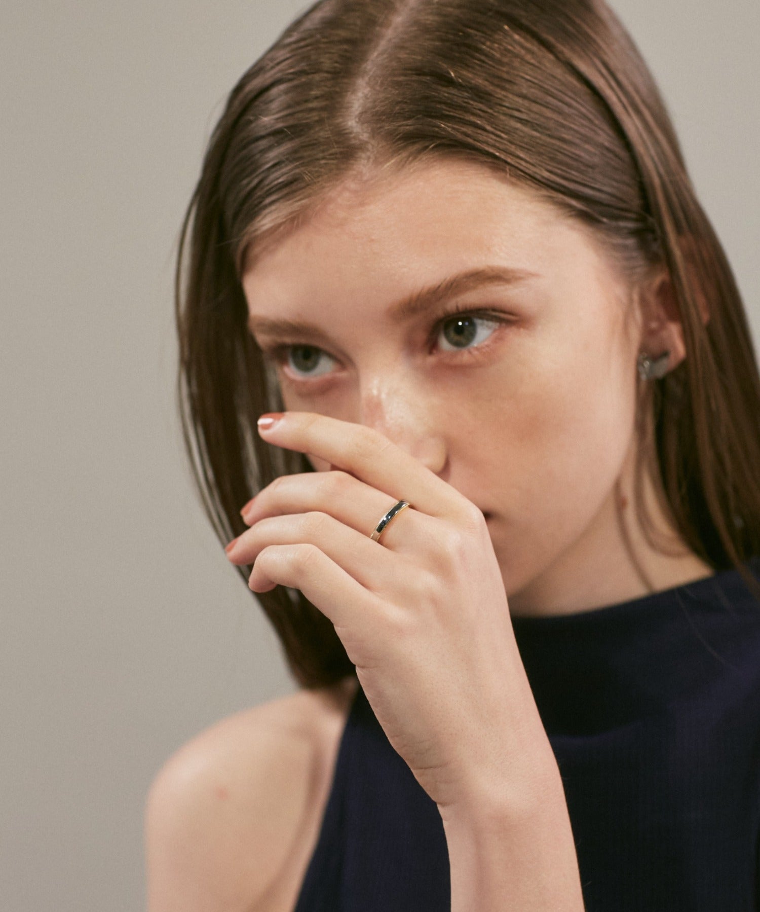 ciite' シーテ リング 【 金属アレルギー対応 】 バイカラーリング サージカルステンレス