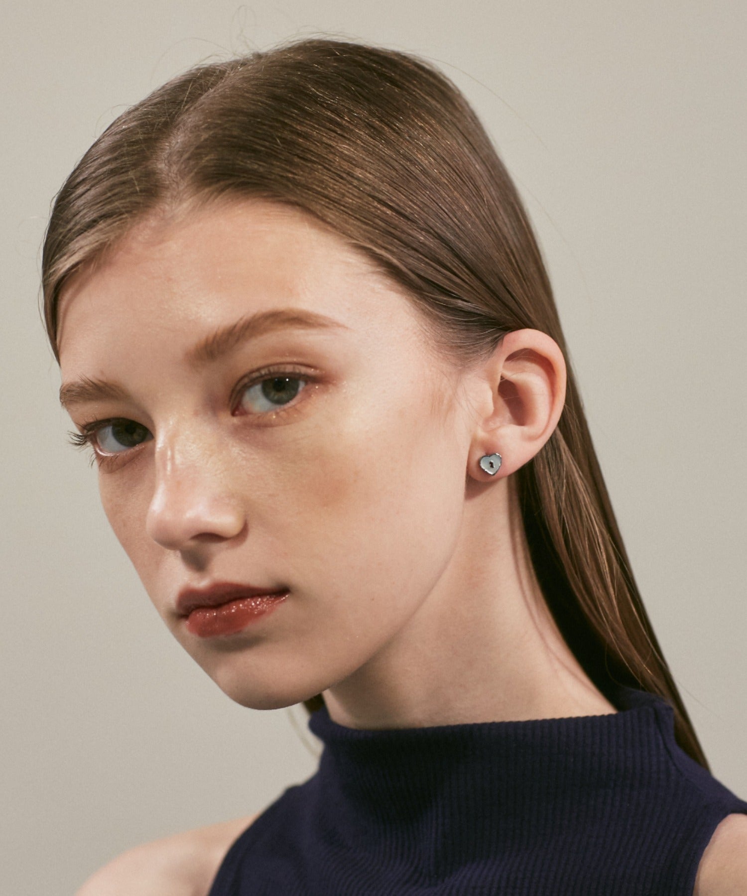 ciite' シーテ ピアス（両耳用） 【 金属アレルギー対応 】 ハートデザインピアス サージカルステンレス (両耳用)