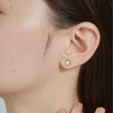 ciite' シーテ ピアス（両耳用） 【 金属アレルギー対応 】 シンプルミニピアス サージカルステンレス (両耳用) ゴールド FREE