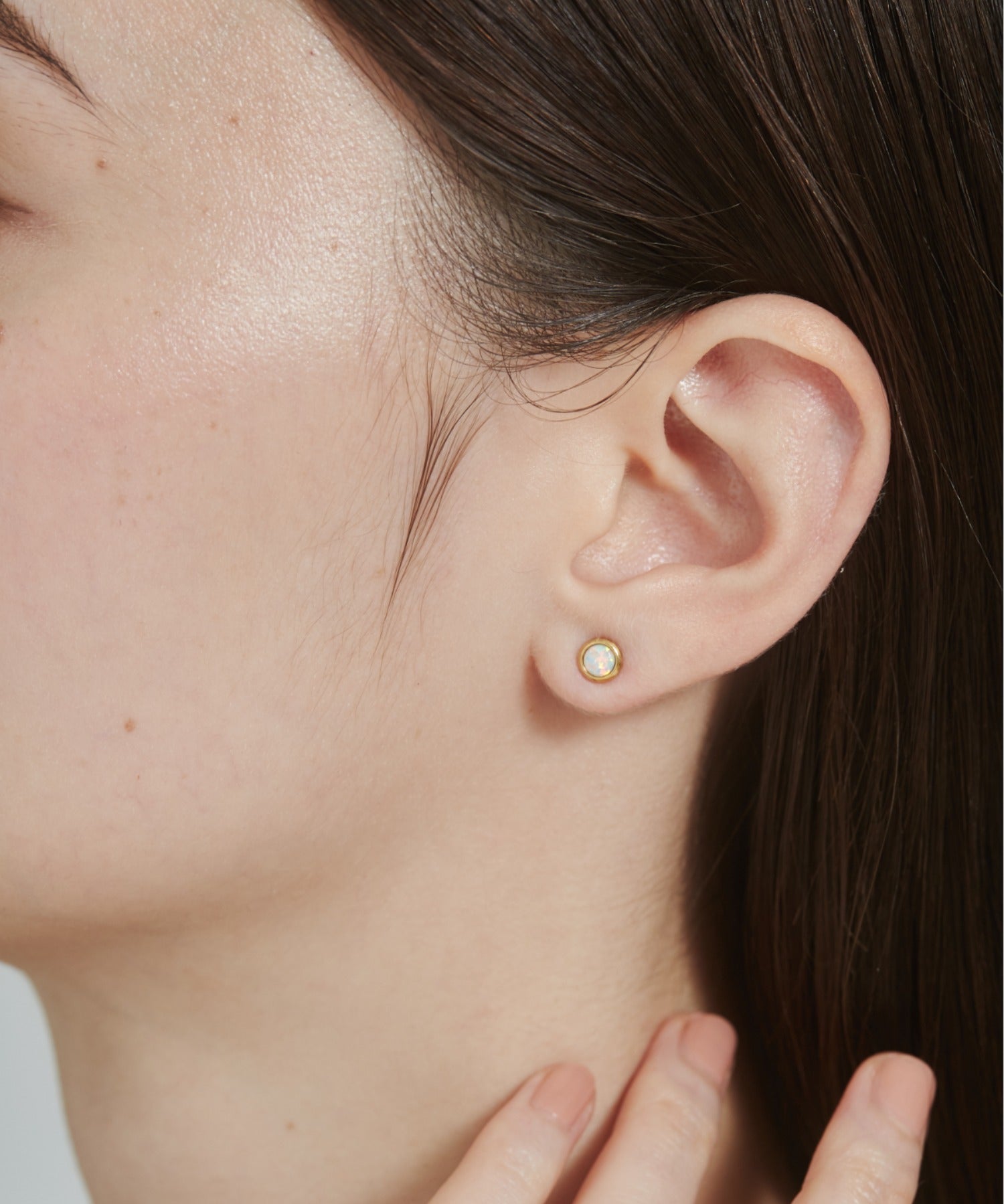 ciite' シーテ ピアス（両耳用） 【 金属アレルギー対応 】 シンプルミニピアス サージカルステンレス (両耳用) ゴールド FREE