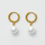 ciite' シーテ ピアス（両耳用） 【 金属アレルギー対応 】 パールフープピアス サージカルステンレス (両耳用)