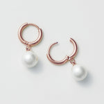 ciite' シーテ ピアス（両耳用） 【 金属アレルギー対応 】 パールフープピアス サージカルステンレス (両耳用)