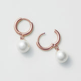 ciite' シーテ ピアス（両耳用） 【 金属アレルギー対応 】 パールフープピアス サージカルステンレス (両耳用)