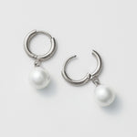 ciite' シーテ ピアス（両耳用） 【 金属アレルギー対応 】 パールフープピアス サージカルステンレス (両耳用)