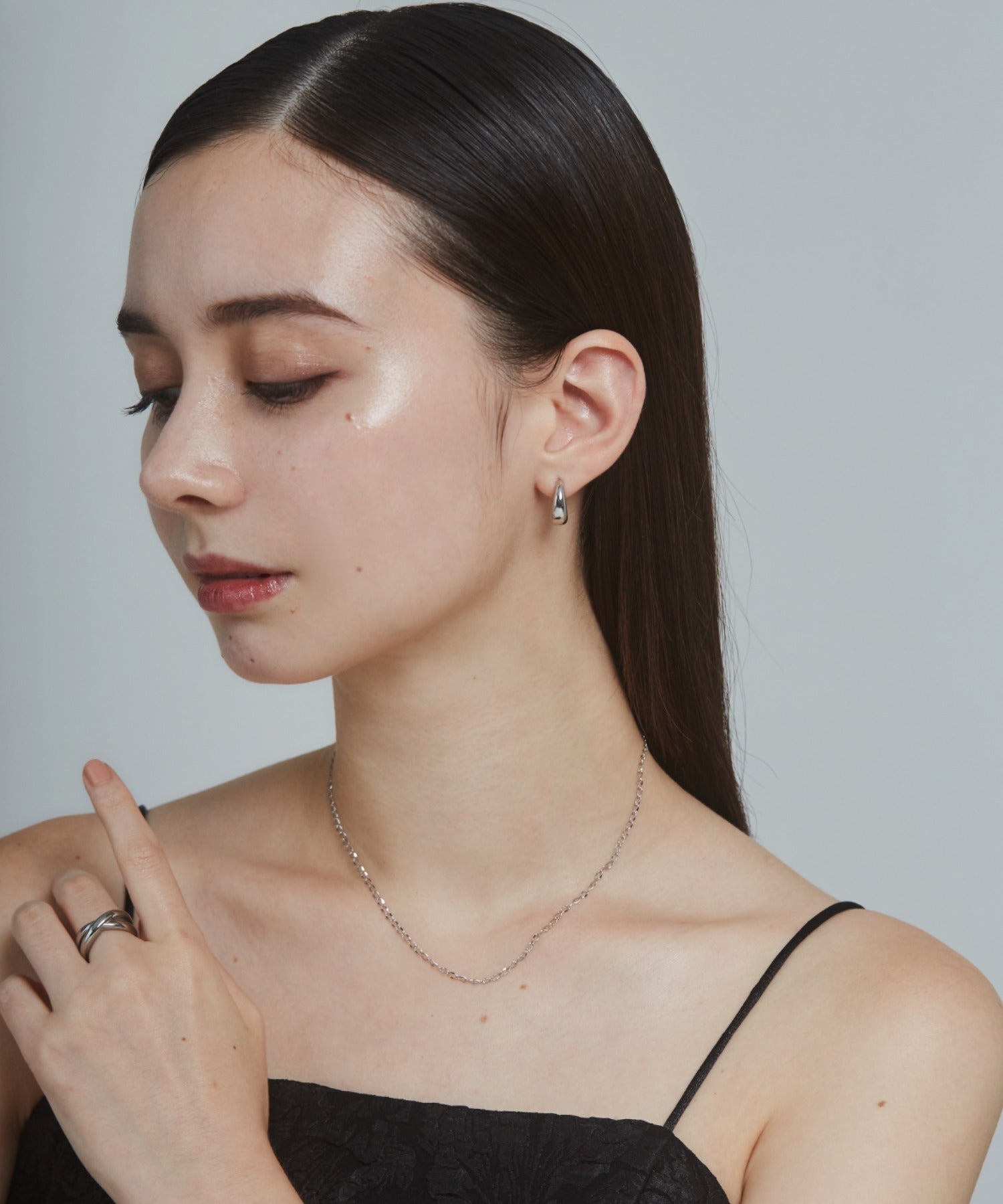 ciite' シーテ ネックレス 【 金属アレルギー対応 】 シンプルチェーンネックレス