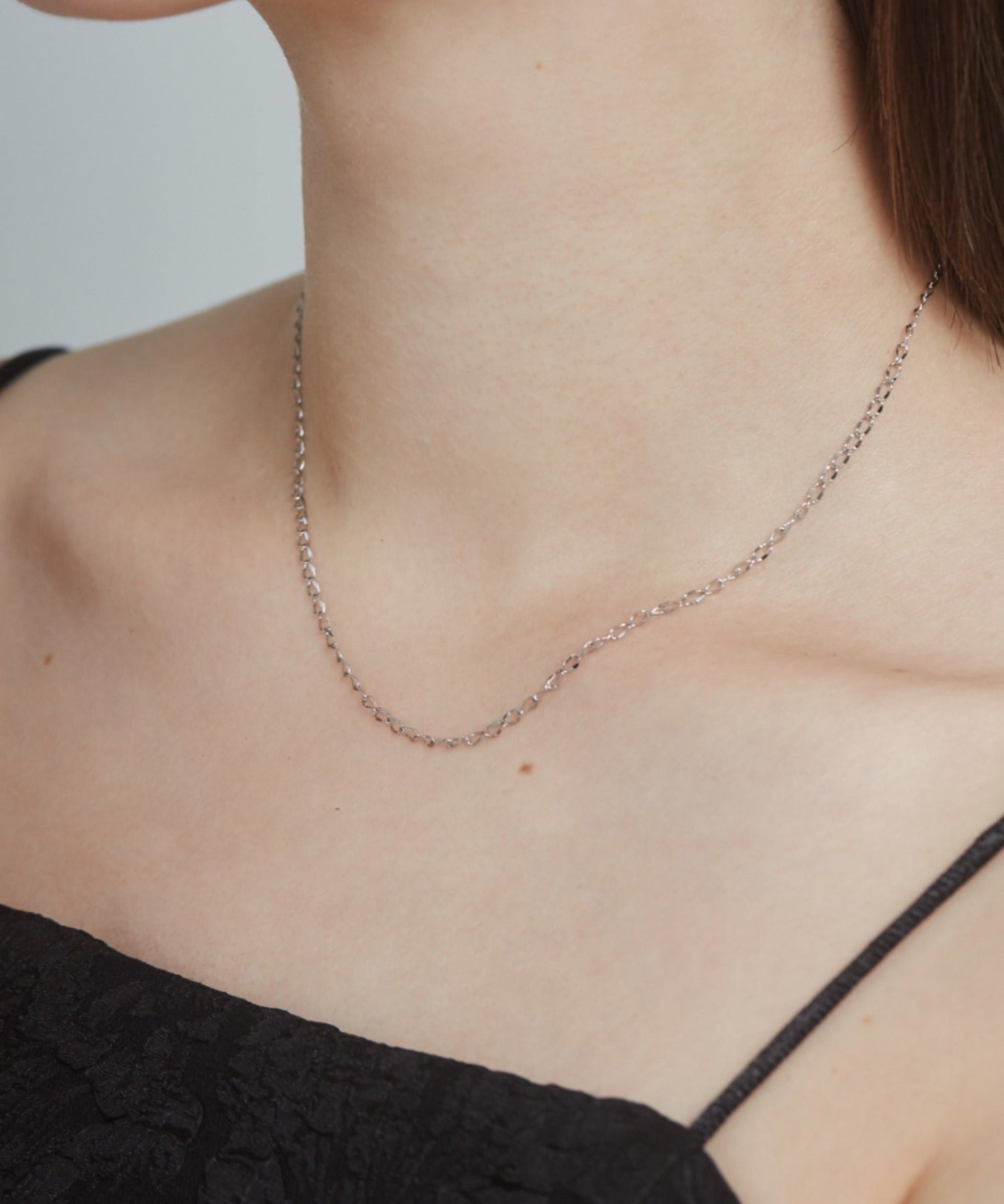 ciite' シーテ ネックレス 【 金属アレルギー対応 】 シンプルチェーンネックレス