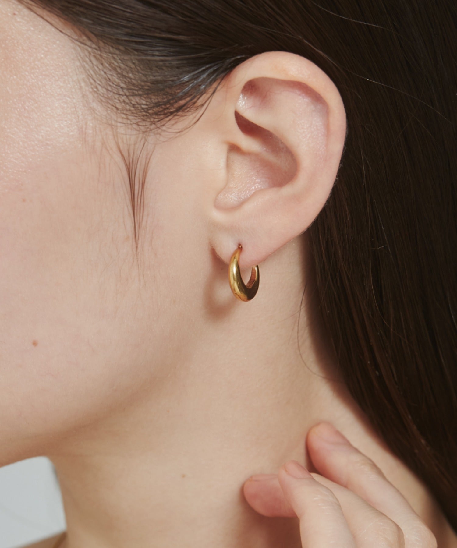 ciite' シーテ ピアス（両耳用） 【 金属アレルギー対応 】 シンプルピアス サージカルステンレス (両耳用) ゴールド FREE