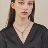 ciite' シーテ ネックレス 【 金属アレルギー対応 】 ハート マントルチェーンネックレス サージカルステンレス