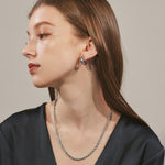 ciite' シーテ ネックレス 【 金属アレルギー対応 】 ツイストチェーンネックレス サージカルステンレス