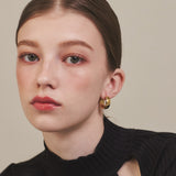 ciite' シーテ ピアス（両耳用） 【 金属アレルギー対応 】 シンプルフープピアス サージカルステンレス (両耳用)