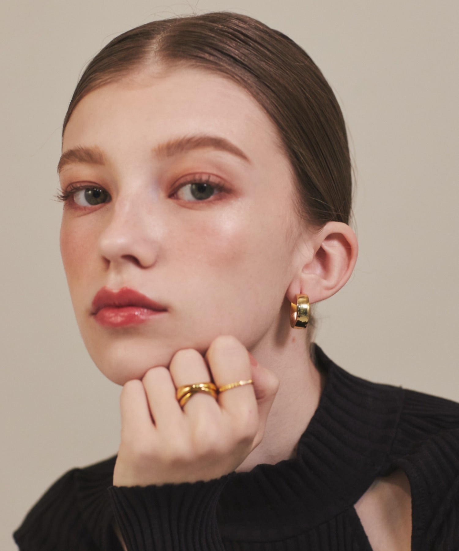 ciite' シーテ ピアス（両耳用） 【 金属アレルギー対応 】 シンプルフープピアス サージカルステンレス (両耳用)