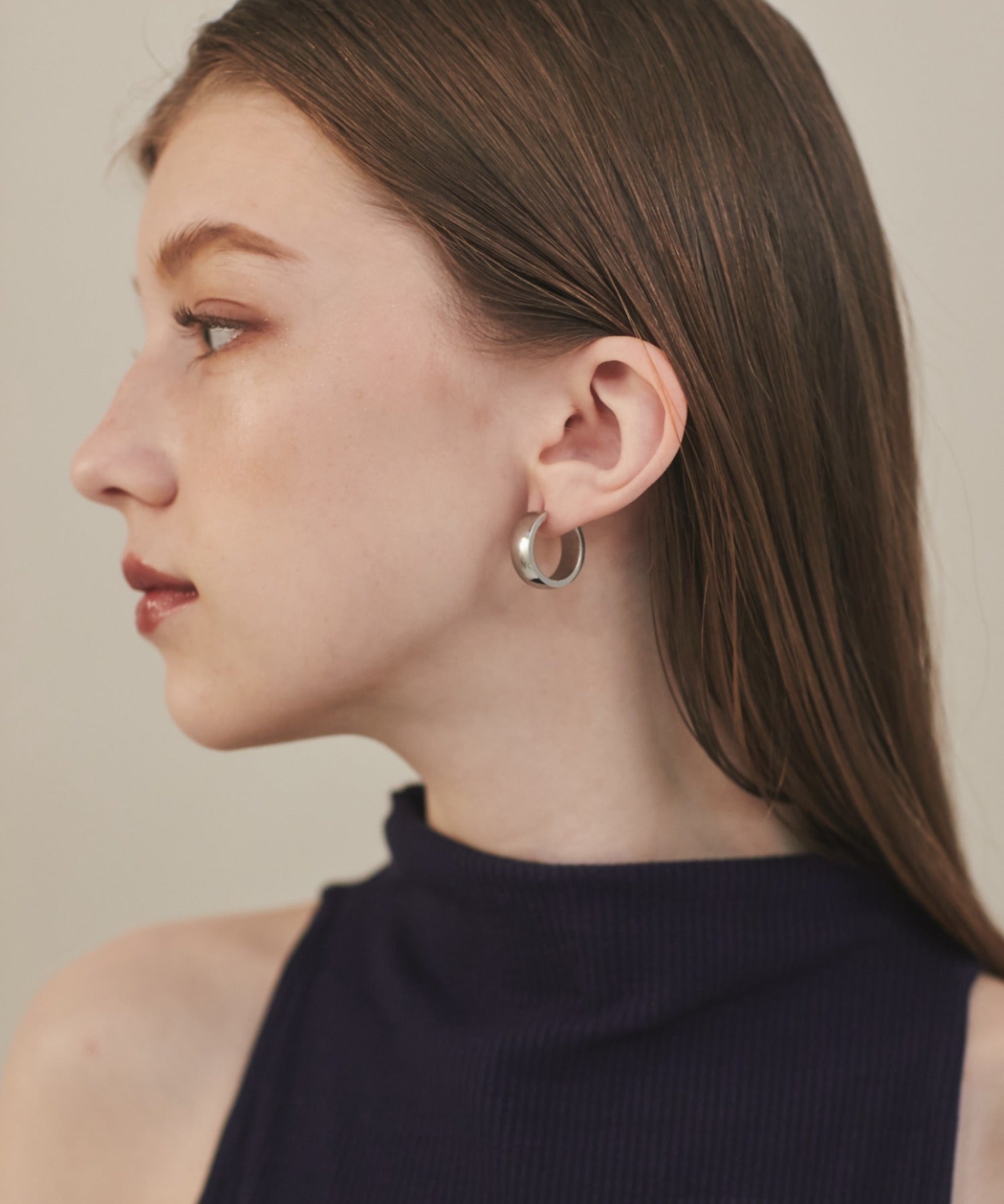 ciite' シーテ ピアス（両耳用） 【 金属アレルギー対応 】 シンプルフープピアス サージカルステンレス (両耳用)