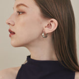 ciite' シーテ ピアス（両耳用） 【 金属アレルギー対応 】 シンプルフープピアス サージカルステンレス (両耳用)