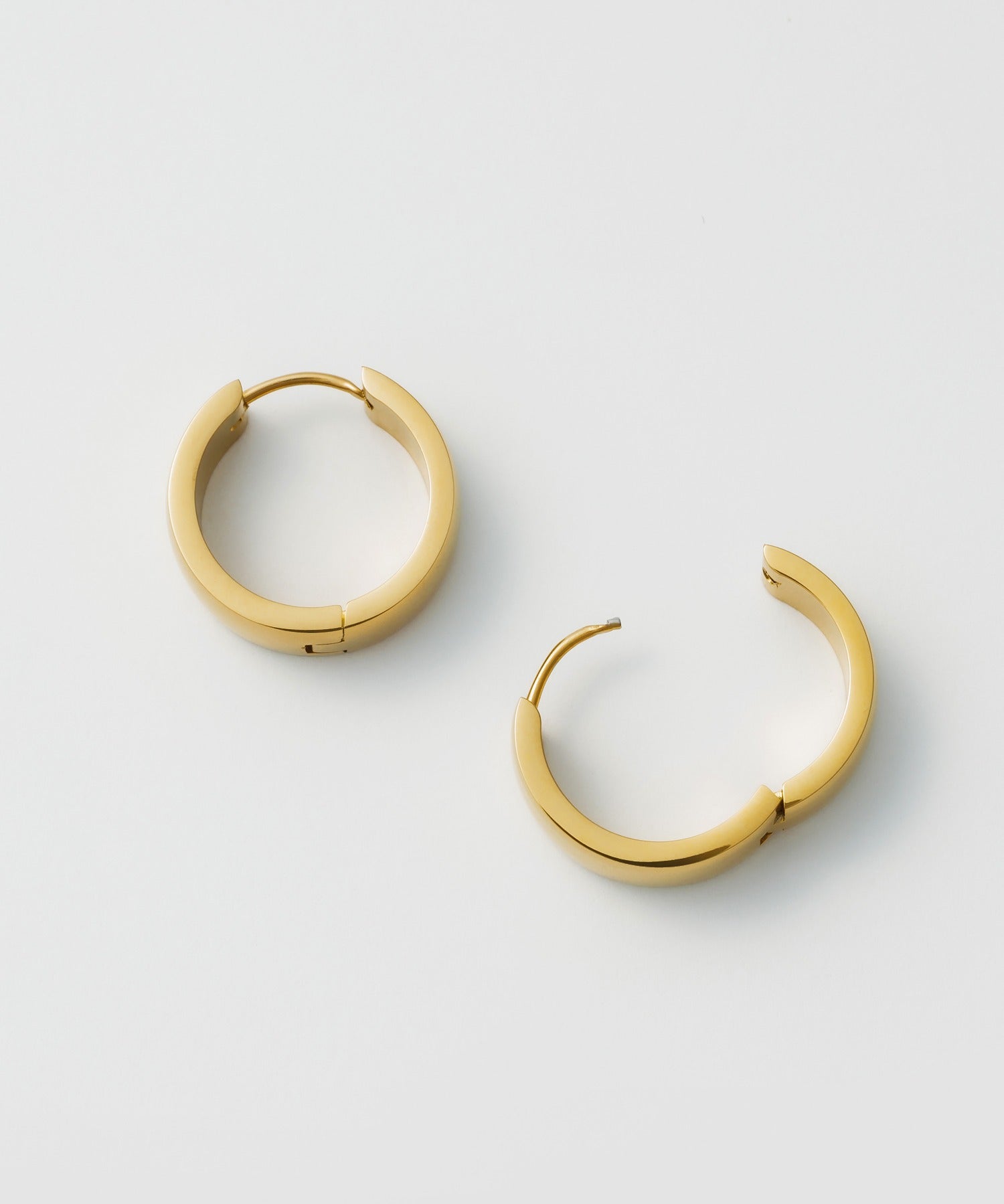 ciite' シーテ ピアス（両耳用） 【 金属アレルギー対応 】 シンプルフープピアス サージカルステンレス (両耳用)