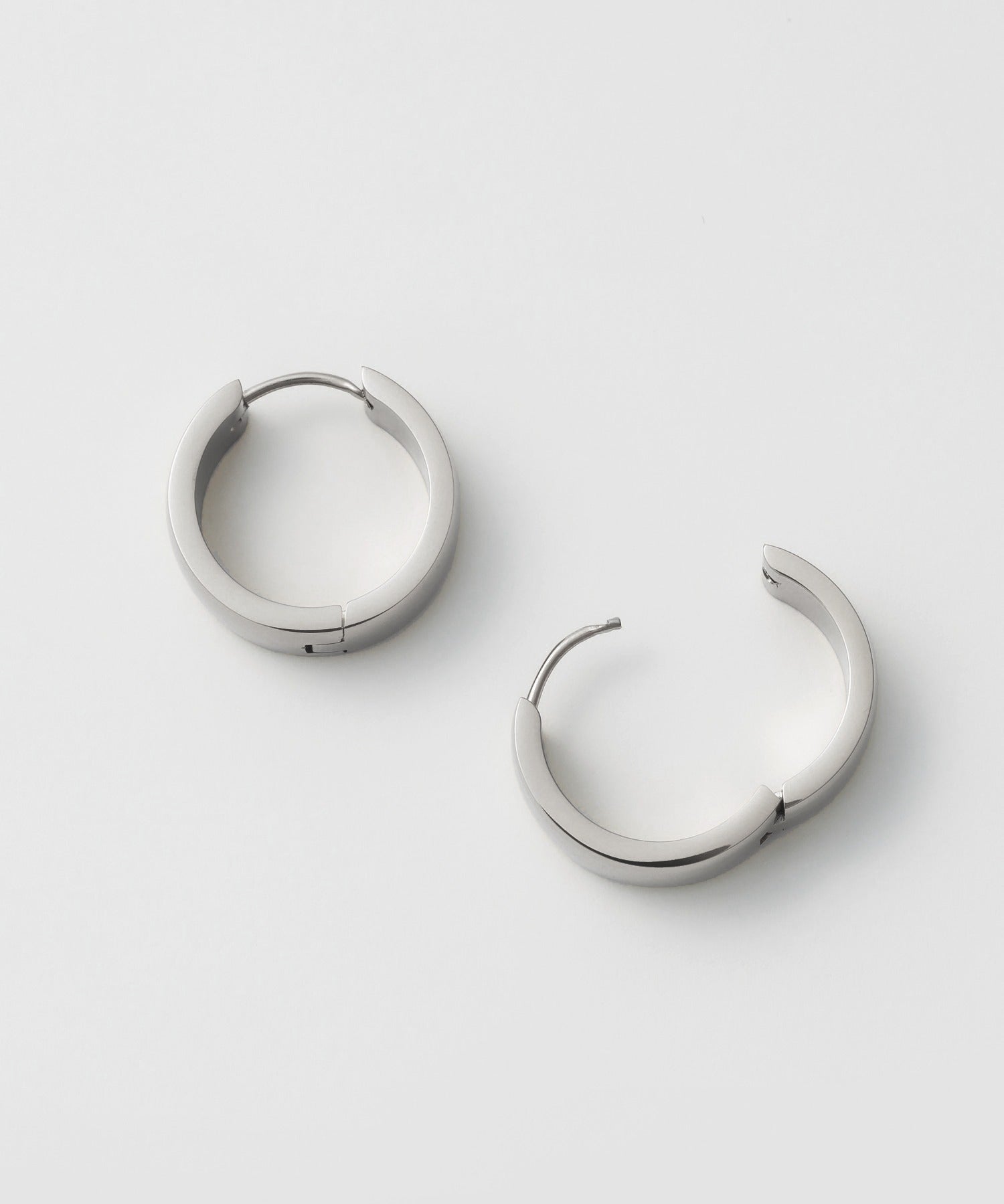 ciite' シーテ ピアス（両耳用） 【 金属アレルギー対応 】 シンプルフープピアス サージカルステンレス (両耳用)