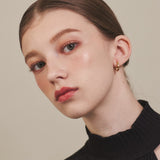 ciite' シーテ ピアス（両耳用） 【 金属アレルギー対応 】 シンプルフープピアス サージカルステンレス (両耳用)