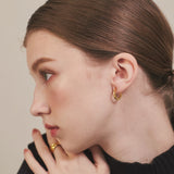 ciite' シーテ ピアス（両耳用） 【 金属アレルギー対応 】 シンプルフープピアス サージカルステンレス (両耳用)