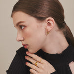 ciite' シーテ ピアス（両耳用） 【 金属アレルギー対応 】 シンプルフープピアス サージカルステンレス (両耳用)