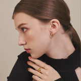 ciite' シーテ ピアス（両耳用） 【 金属アレルギー対応 】 シンプルフープピアス サージカルステンレス (両耳用)