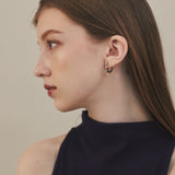 ciite' シーテ ピアス（両耳用） 【 金属アレルギー対応 】 シンプルフープピアス サージカルステンレス (両耳用)