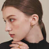 ciite' シーテ ピアス（両耳用） 【 金属アレルギー対応 】 シンプルフープピアス サージカルステンレス (両耳用)