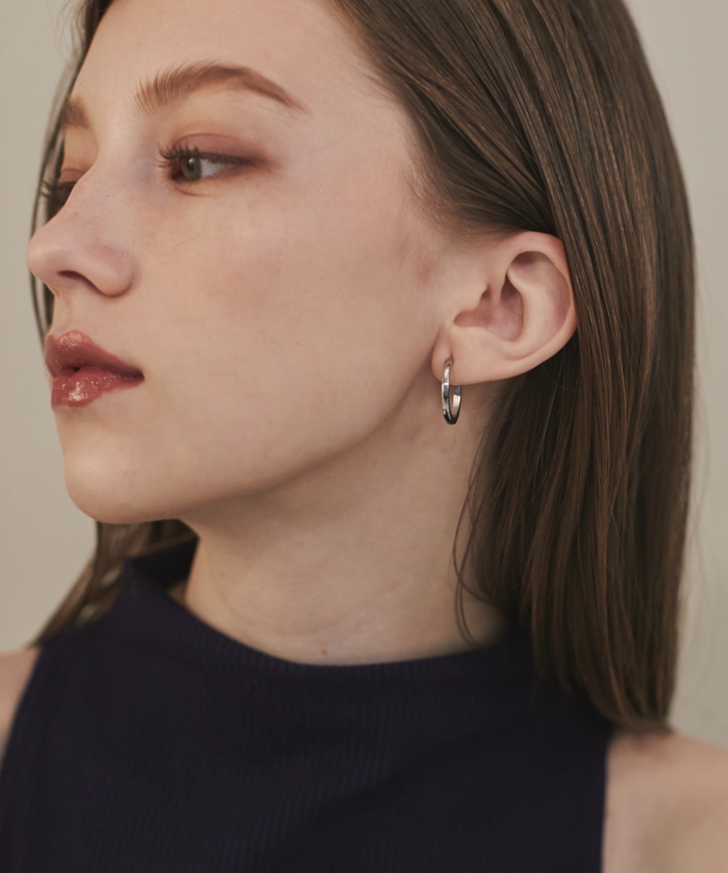 ciite' シーテ ピアス（両耳用） 【 金属アレルギー対応 】 シンプルフープピアス サージカルステンレス (両耳用)