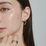 ciite' シーテ ピアス（両耳用） 【 金属アレルギー対応 】 シンプルフープピアス サージカルステンレス (両耳用)