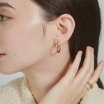 ciite' シーテ ピアス（両耳用） 【 金属アレルギー対応 】 シンプルフープピアス サージカルステンレス (両耳用)