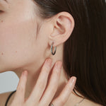 ciite' シーテ ピアス（両耳用） 【 金属アレルギー対応 】 シンプルフープピアス サージカルステンレス (両耳用)