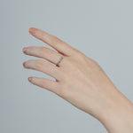 ciite' シーテ リング 【 金属アレルギー対応 】 シンプルビジューリング サージカルステンレス