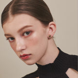 ciite' シーテ ピアス（両耳用） 【 金属アレルギー対応 】 シンプルハートピアス サージカルステンレス (両耳用)