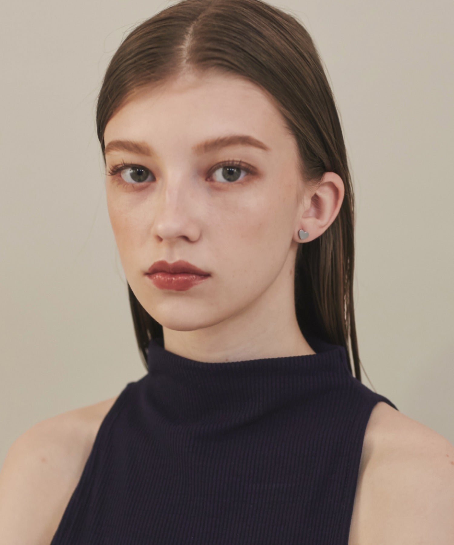 ciite' シーテ ピアス（両耳用） 【 金属アレルギー対応 】 シンプルハートピアス サージカルステンレス (両耳用)