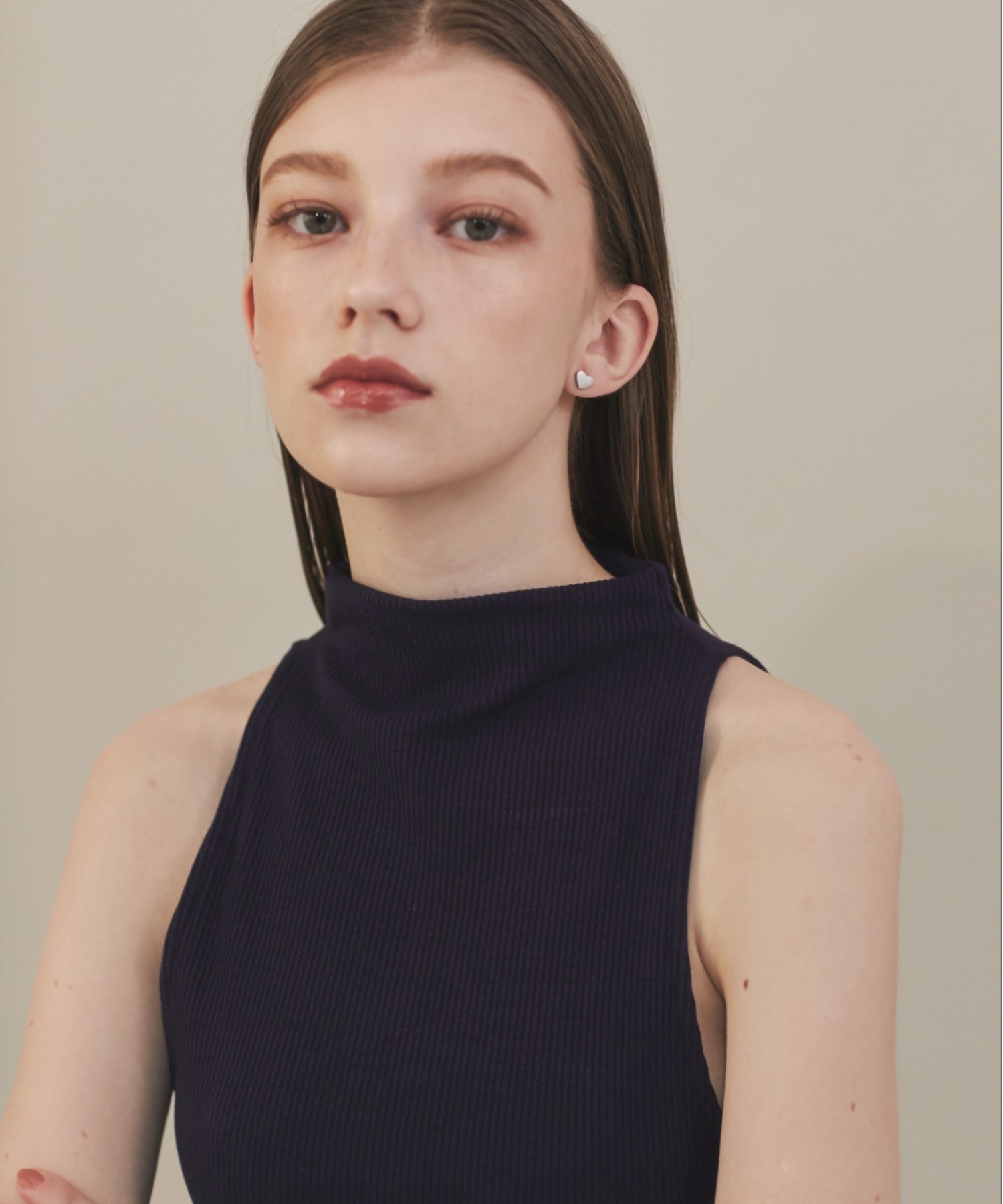 ciite' シーテ ピアス（両耳用） 【 金属アレルギー対応 】 シンプルハートピアス サージカルステンレス (両耳用)