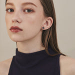 ciite' シーテ ピアス（両耳用） 【 金属アレルギー対応 】 シンプルハートピアス サージカルステンレス (両耳用)