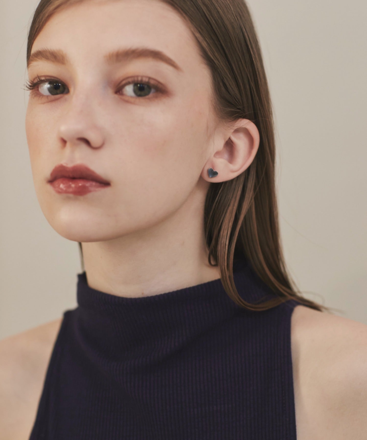 ciite' シーテ ピアス（両耳用） 【 金属アレルギー対応 】 シンプルハートピアス サージカルステンレス (両耳用)