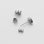 ciite' シーテ ピアス（両耳用） 【 金属アレルギー対応 】 シンプルハートピアス サージカルステンレス (両耳用)