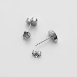 ciite' シーテ ピアス（両耳用） 【 金属アレルギー対応 】 シンプルハートピアス サージカルステンレス (両耳用)