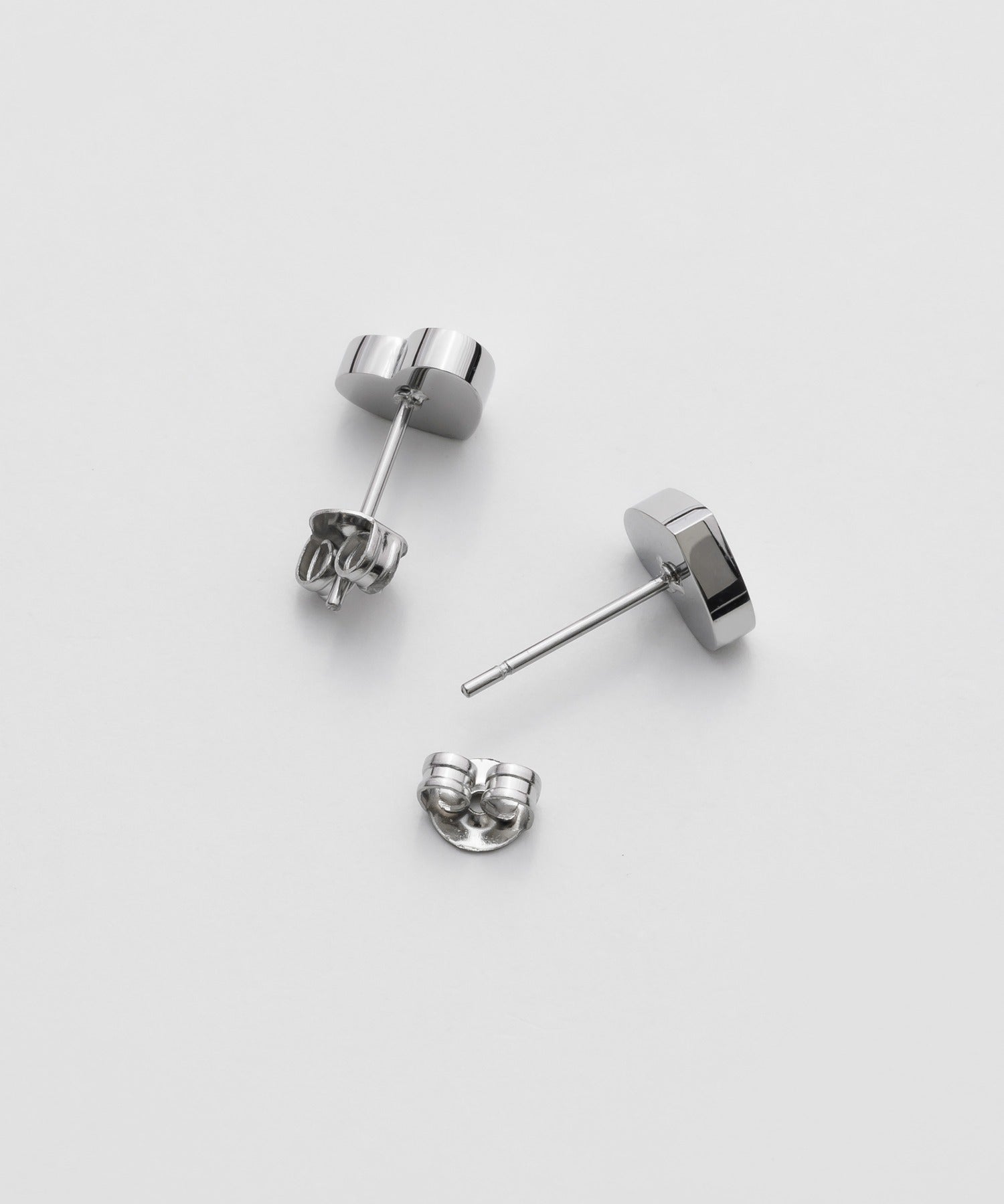 ciite' シーテ ピアス（両耳用） 【 金属アレルギー対応 】 シンプルハートピアス サージカルステンレス (両耳用)