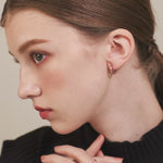 ciite' シーテ ピアス（両耳用） 【 金属アレルギー対応 】 シンプルフープピアス サージカルステンレス (両耳用)