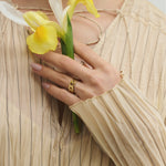 ciite' シーテ リング 【 金属アレルギー対応 】 チェーンデザイン リング サージカルステンレス