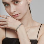 ciite' シーテ ブレスレット 【 金属アレルギー対応 】 シンプルバングル / ブレスレット サージカルステンレス シルバー FREE