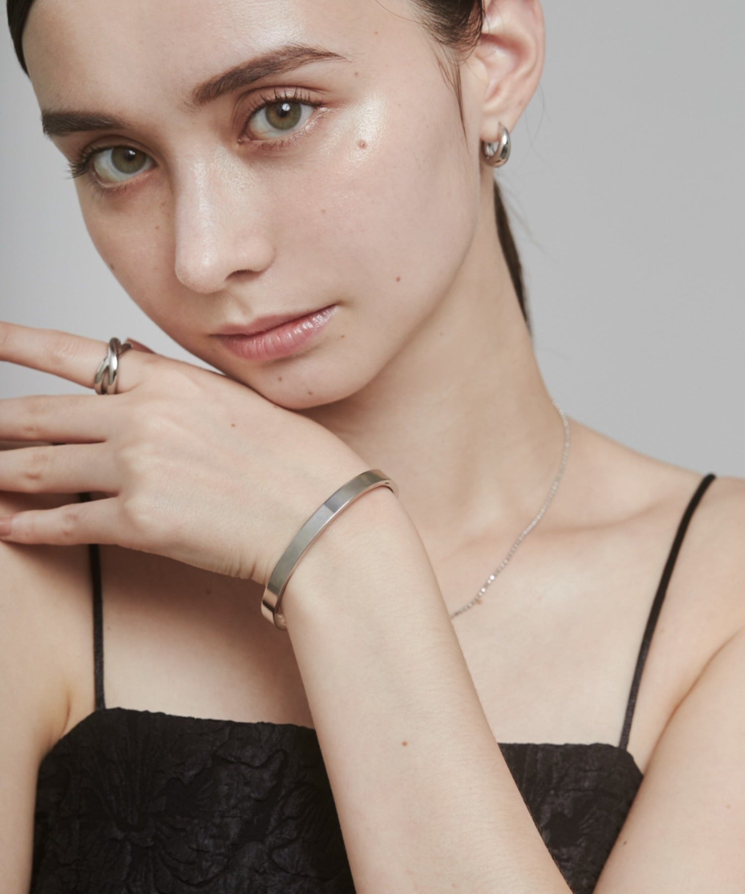 ciite' シーテ ブレスレット 【 金属アレルギー対応 】 シンプルバングル / ブレスレット サージカルステンレス シルバー FREE