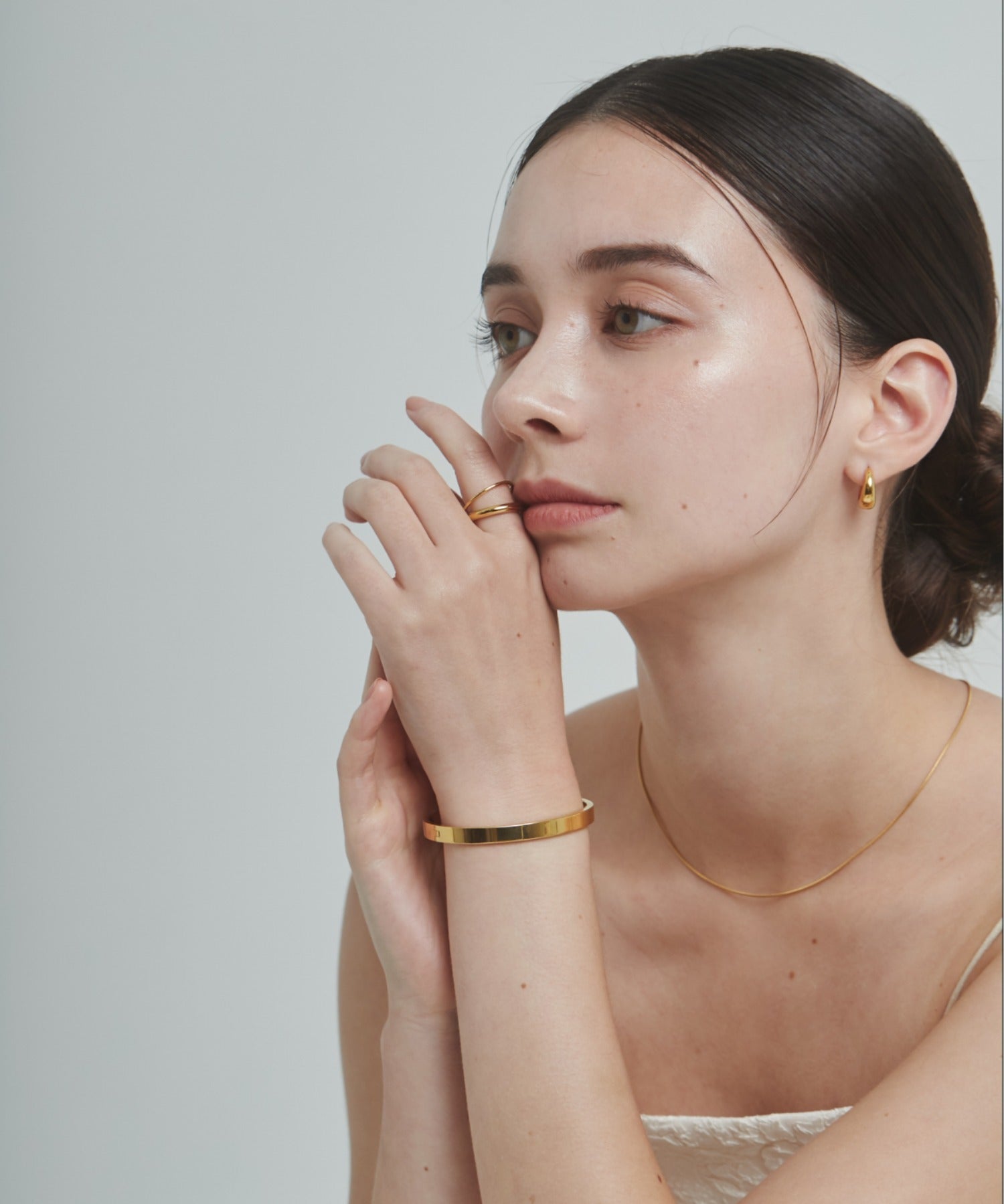 ciite' シーテ ブレスレット 【 金属アレルギー対応 】 シンプルバングル / ブレスレット サージカルステンレス