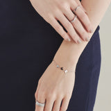 ciite' シーテ ブレスレット 【 金属アレルギー対応 】 バタフライ ブレスレット サージカルステンレス シルバー FREE