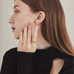 ciite' シーテ リング 【 金属アレルギー対応 】 ツイストリング サージカルステンレス