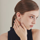 ciite' シーテ リング 【 金属アレルギー対応 】 ツイストリング サージカルステンレス