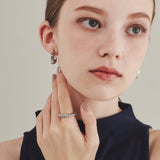 ciite' シーテ リング 【 金属アレルギー対応 】 ツイストリング サージカルステンレス